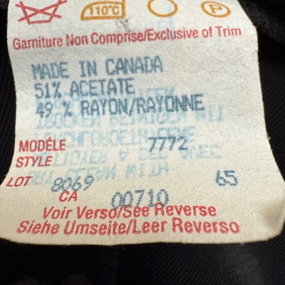 Cache Size 10 Vintage Black Button Front Sleeveless Romper w/ Gold Chain Accents - Picture 6 of 13